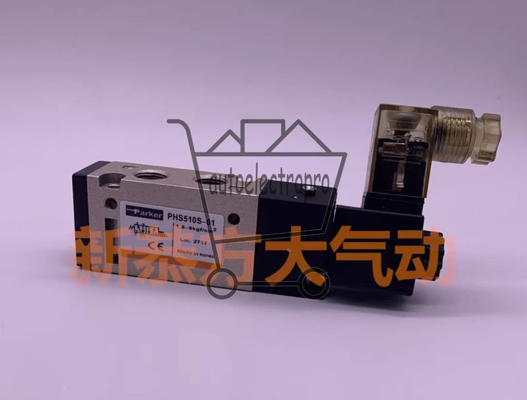 1PCS PARKER pneumatic solenoid valve PHS520S-02 AC220V **F0