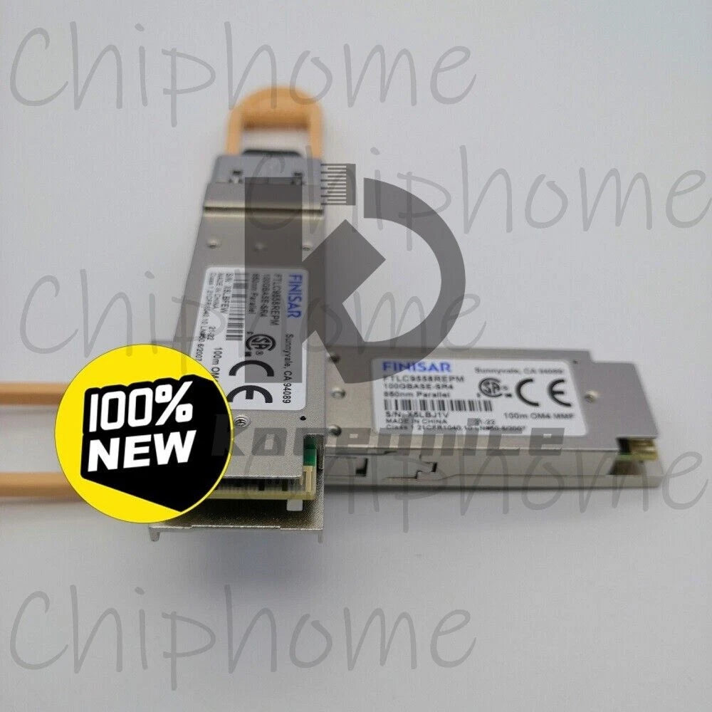 1P Finisar FTLC9558REPM 100m Parallel MMF 100G QSFP28 Optical Transceiver Module