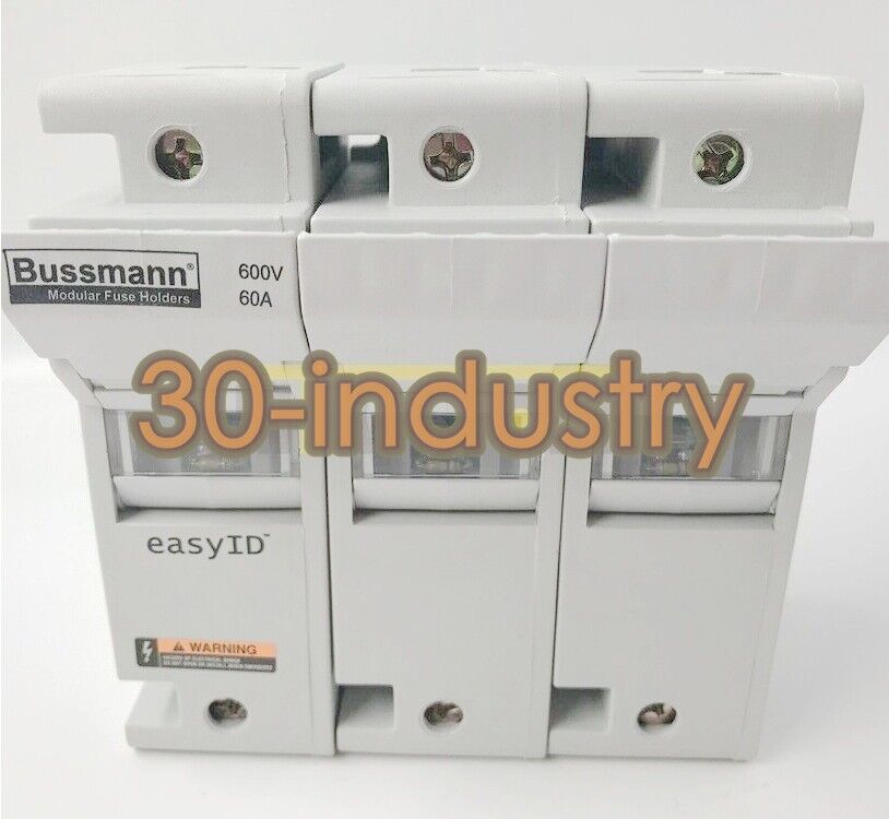Bussmann CH60J3I 3P Fuse Holder - 1PCS New - BUSSMANN