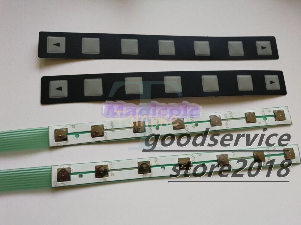 2PCS FANUC Membrane Keysheet Keypad A98L-0001-0519 7-Keys