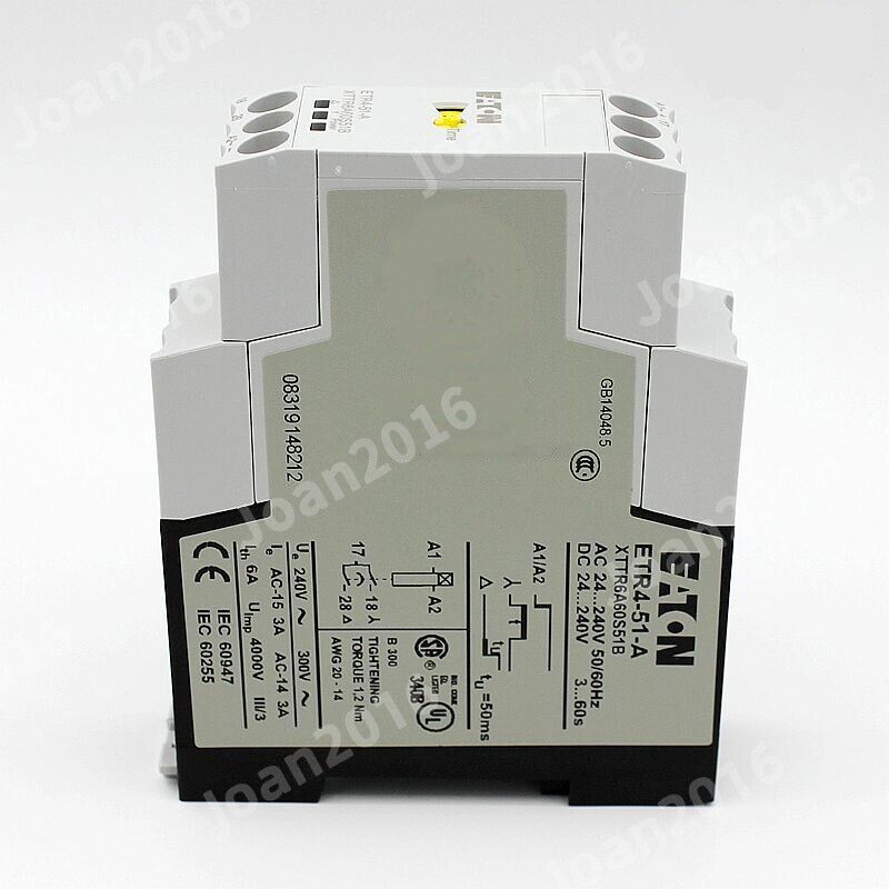 Eaton MOeller ETR4-51-A Start Delta Timer XTTR6A60S51B - EATON MOELLER