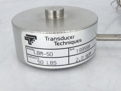 LBM-50 Load Cell Transducer Techniques - TRANSDUCER TECHNIQUES