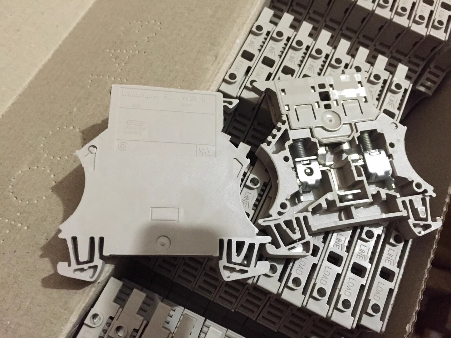 50pcs/box Weidmuller WSI6 Fuse Terminal 5*20 Fuse 1011000000