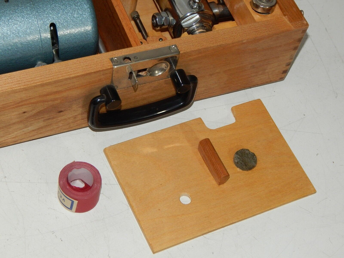 Used Tastograph Measuring Device Metallwerker KG Meerane Vibration Meter - METALLWERKER KG MEERANE