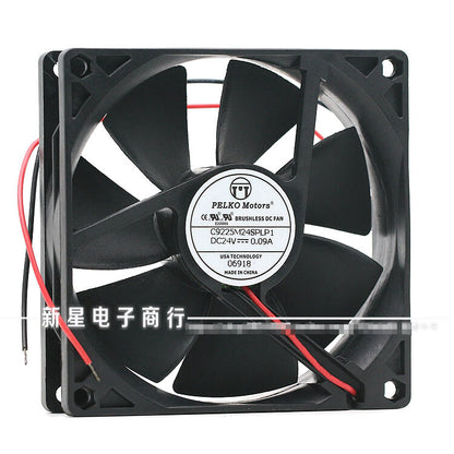 1pcs  PELKO Motors C9225M24SPLP1 9225 9CM 24V 0.09A Inverter Cooling Fan
