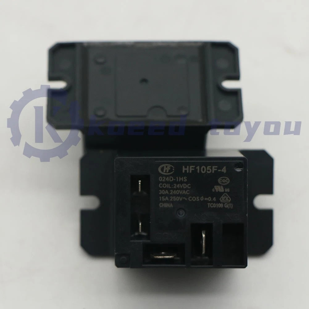 5PC HONGFA HF105F-4-024D-1HST 24VDC Power Relay 4Pins 30A 240VAC