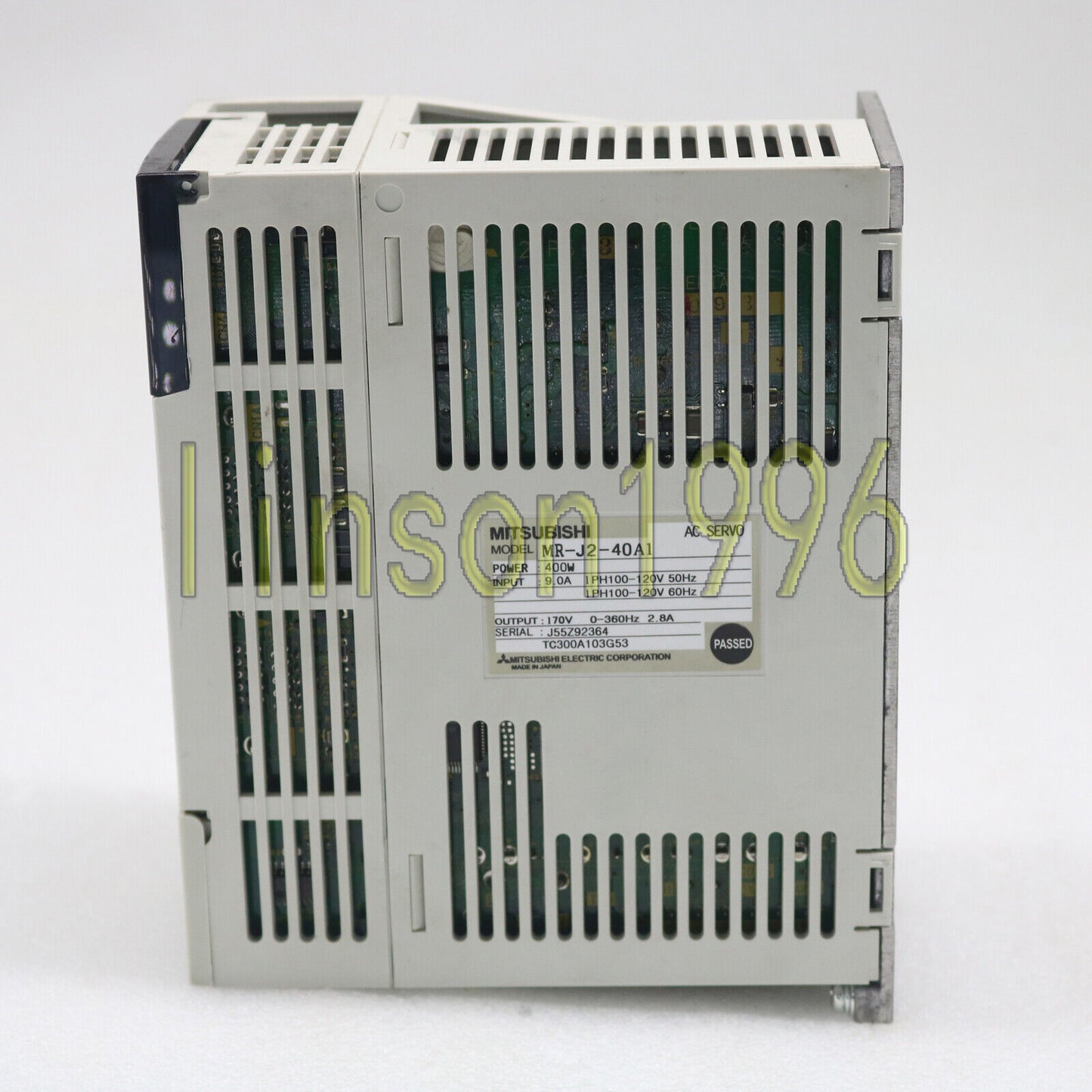 used Mitsubishi AC servo drive MRJ2-40A1 tested in OK - MITSUBISHI