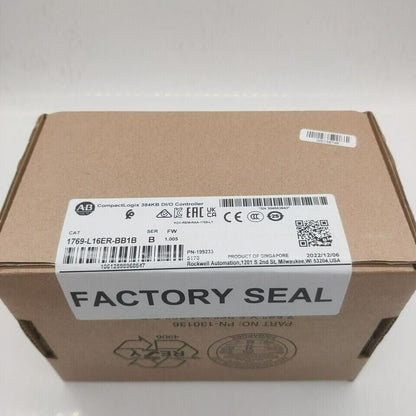 New Factory Sealed AB 1769-L16ER-BB1B CompactLogix 384KB Controller - COMPACTLOGIX