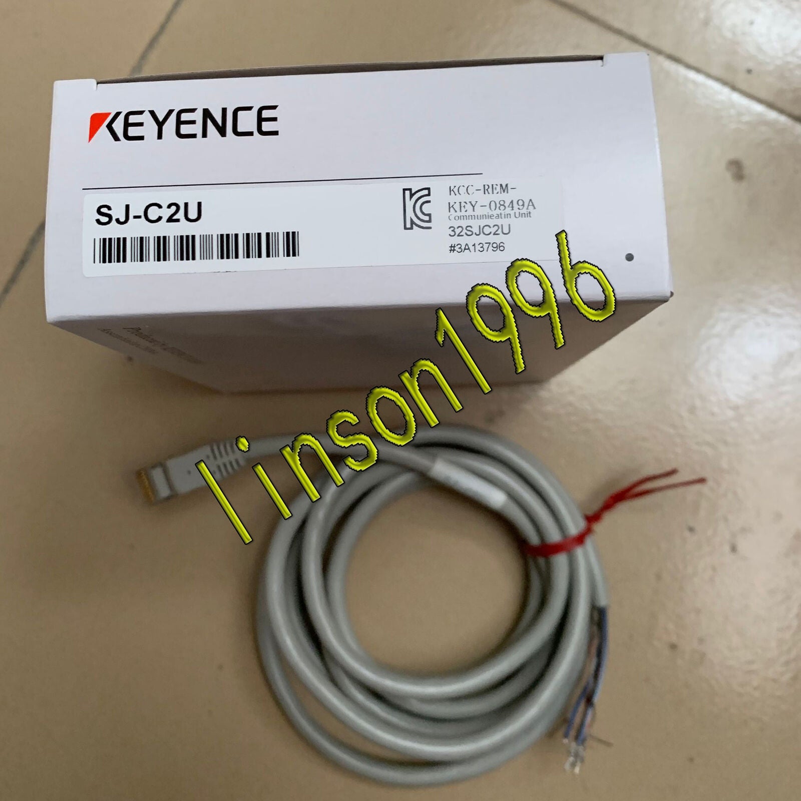1PC Keyence Electrostatic Cleaner Cable SJ-C2U - KEYENCE