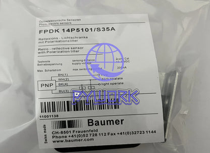 BAUMER FHDK-14P5101-S35A Photoelectric Sensor