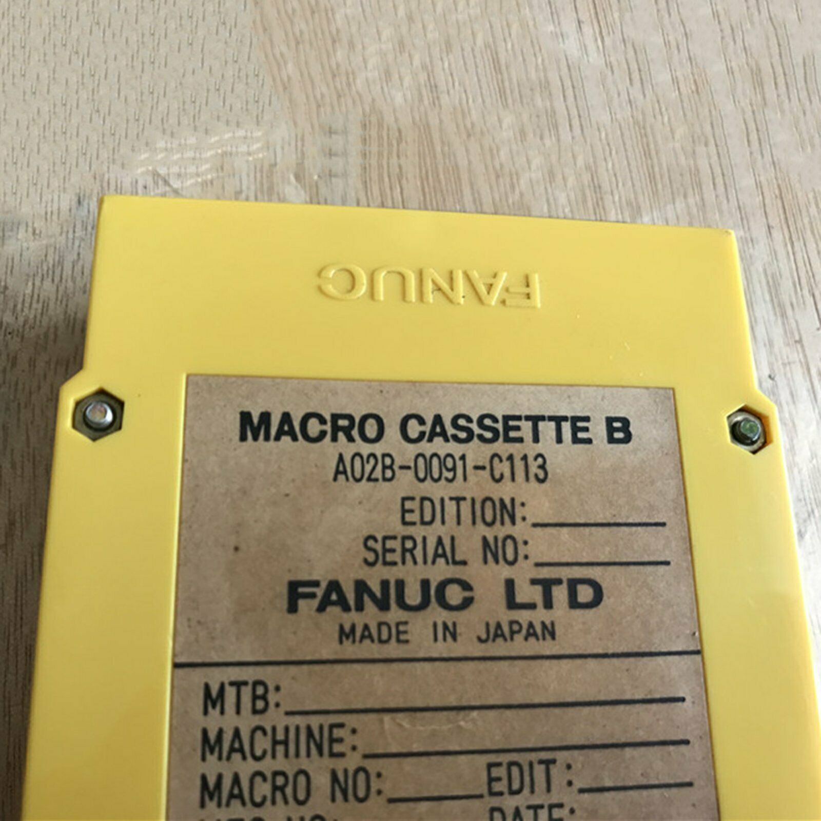 Used Fanuc A02B-0091-C113 L0 Board - FANUC