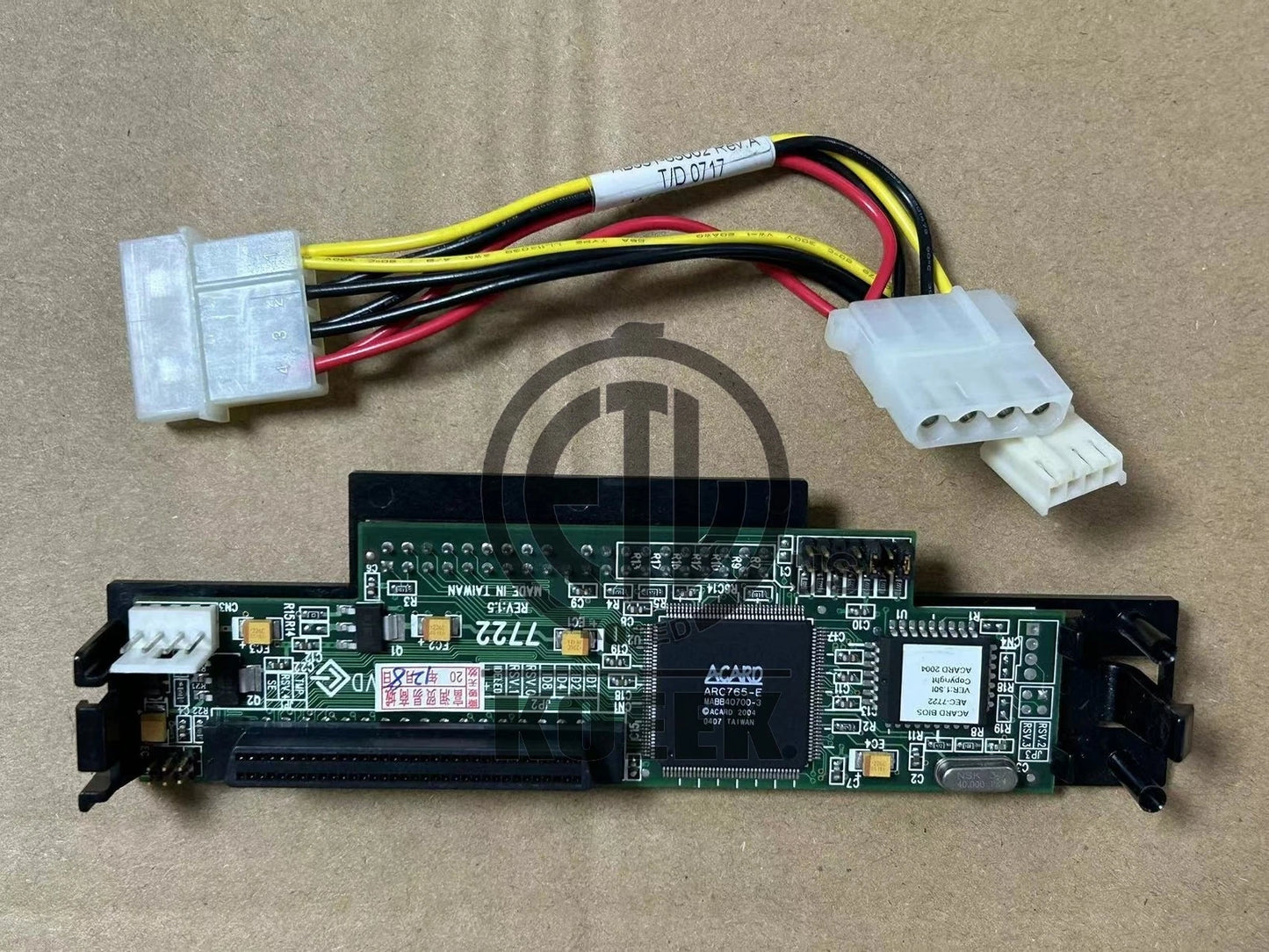 IBM aCard IDE to LVD-SCSI Bridge Adapter AEC-7722 IDE device to SCSI interfa