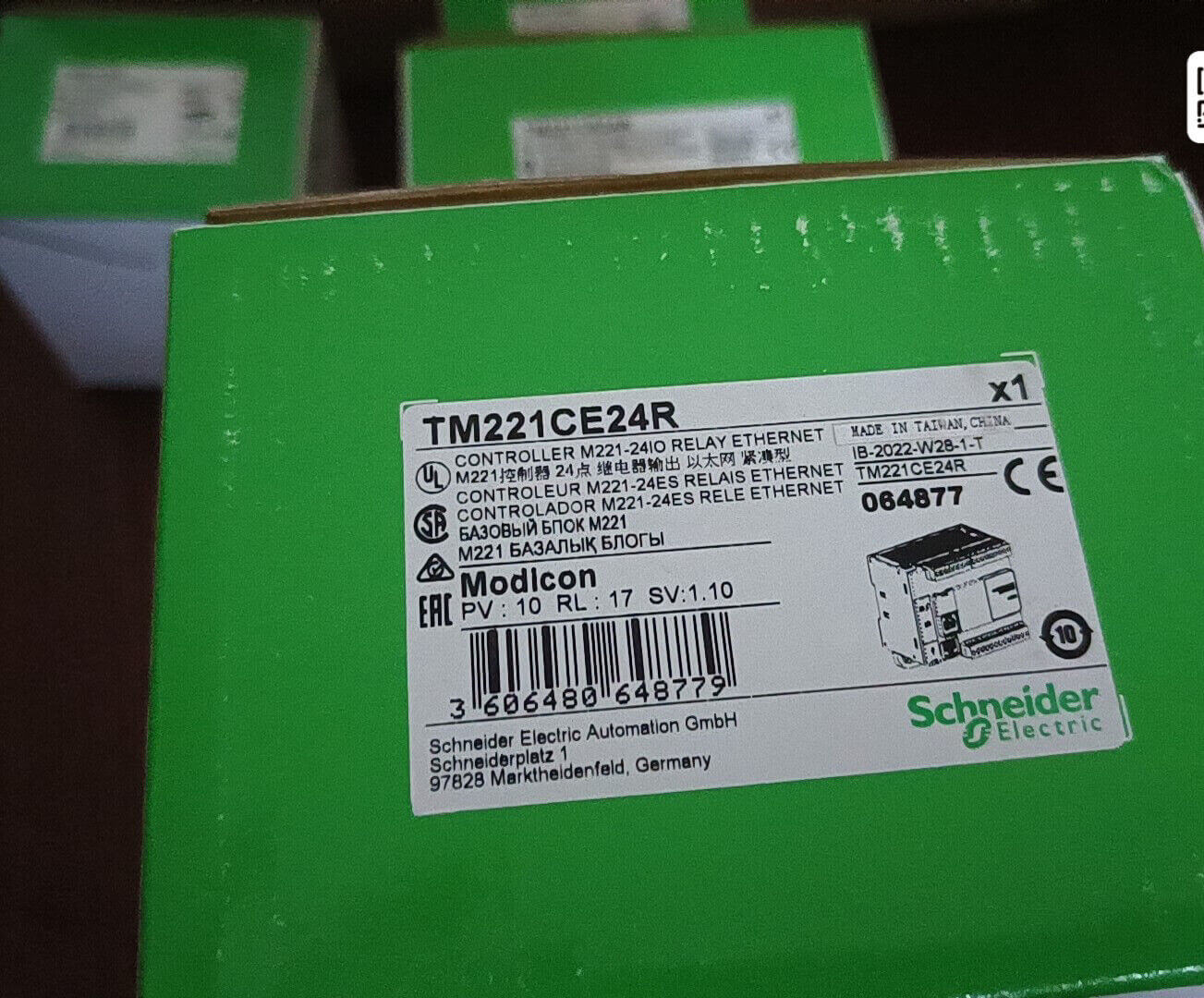 Schneider TM221CE24R PLC Processor Module - SCHNEIDER