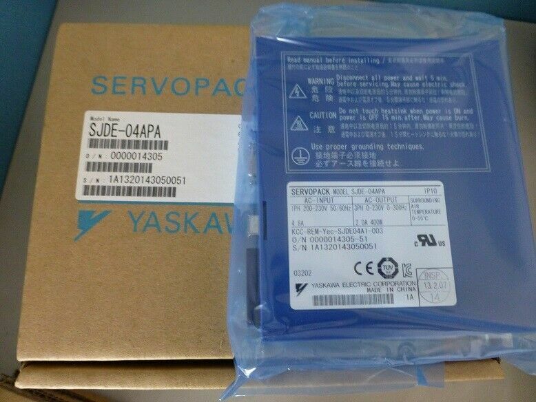 new 1PC Yaskawa SJDE-04APA Servo Driver SJDE-04APA In Box ping - YASKAWA
