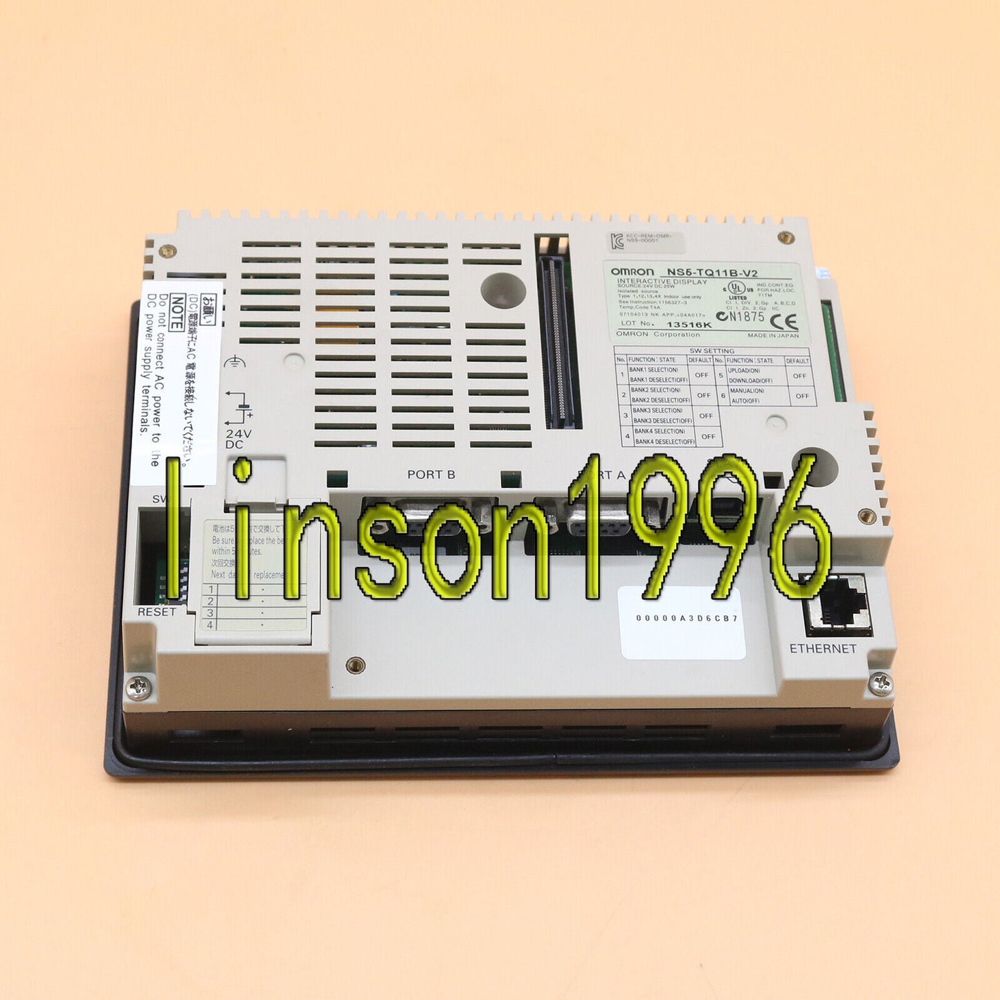 New ONE OMRON HMI NS5-TQ11B-V2 Touch Panel with 1 Year Warranty - OMRON