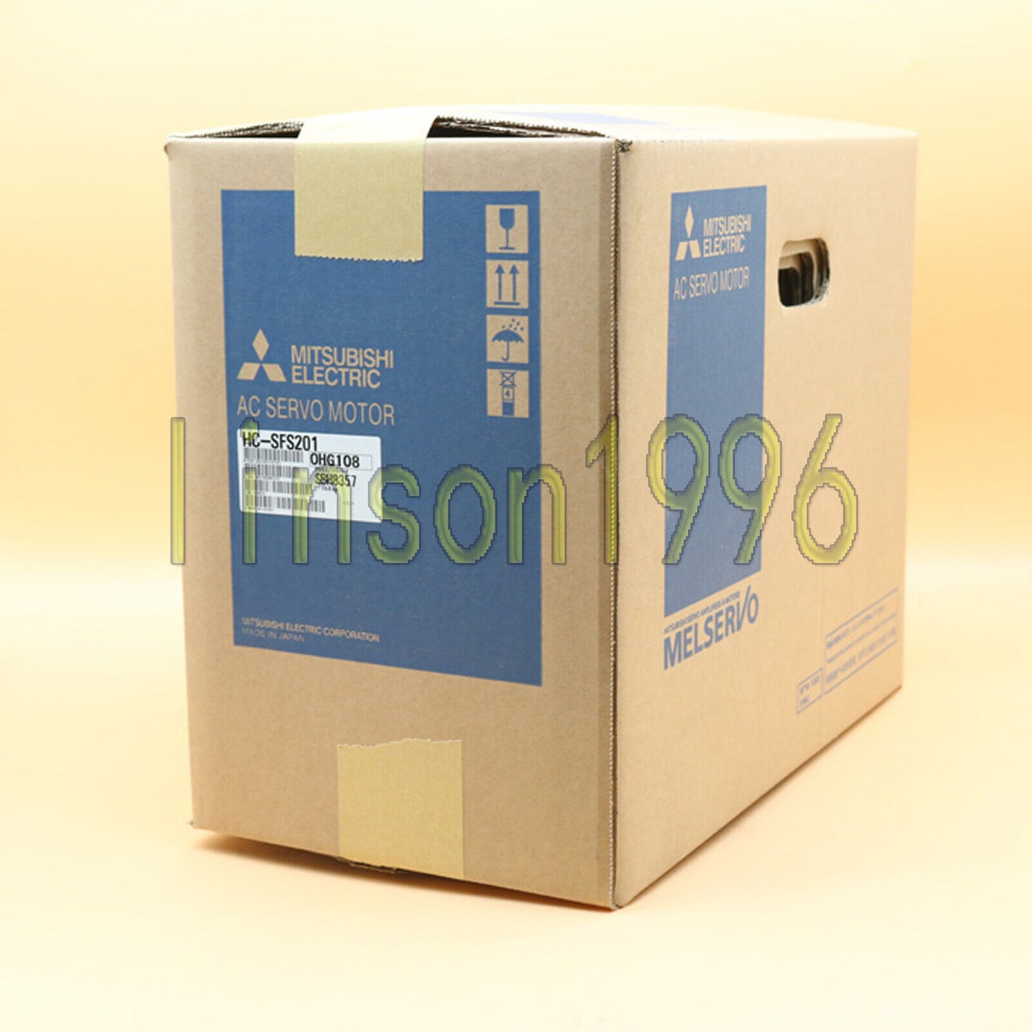 New Mitsubishi servo motor HC-SFS201 One Year - MITSUBISHI