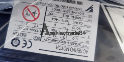 new 1PCS Yaskawa SGMSH-50DCA6F-OY AC SERVO MOTOR