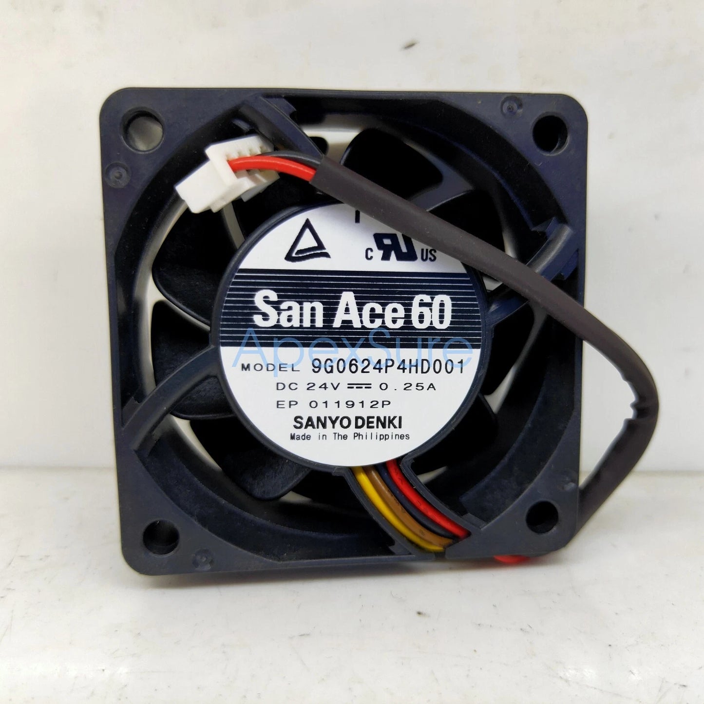 Sanyo 9G0624P4HD001 24V 0.25A 4-wire cooling fan