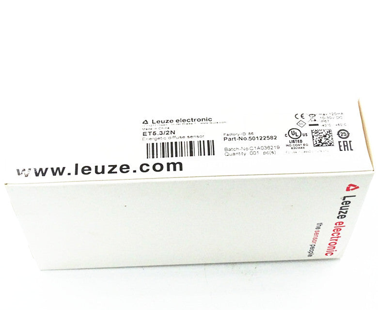new Leuze electronic photoelectric switch ET5.3/2N sensor switch 50122582