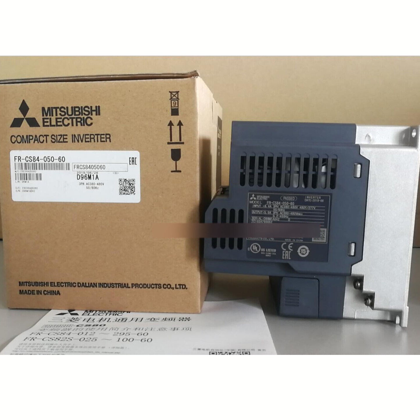 Mitsubishi Frequency Converter FR-CS84-050-60 new 1PC IN BOX FAST SHIP - MITSUBISHI ELECTRIC CORPORATION