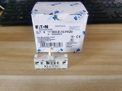 new 1PCS Eaton Moeller NHI-E-10-PKZ0 XTPAXFA10 Auxiliary Contact 1NO - EATON MOELLER
