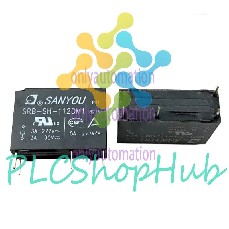 10PCS SANYOU SRB-SH-112DM1 12VDC Power Relay 3A/5A 277VAC 4Pins~