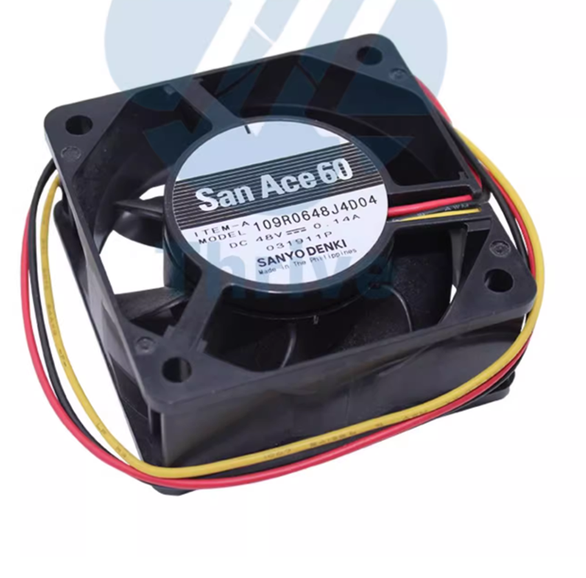 new - SANYO 109R0648J4D04 6025 48V 0.14A 6CM Axial Fan Cooling Fan - SANYO