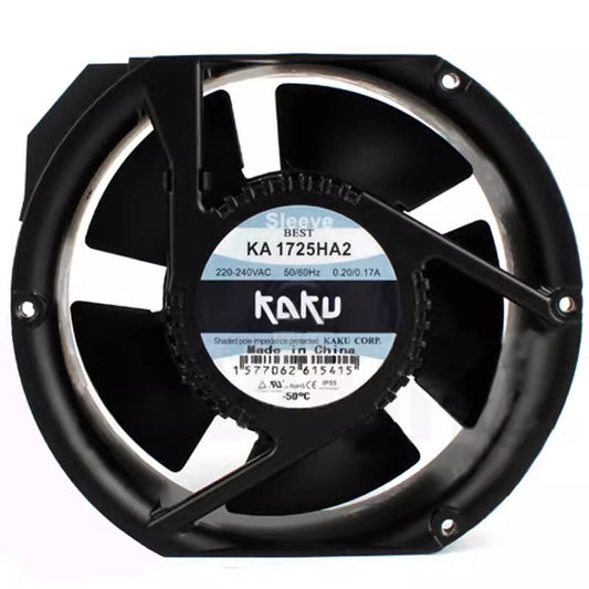 KAKU KA1725HA2  AC220V-240V 0.20/0.17A Ball Axial Cooling Fan