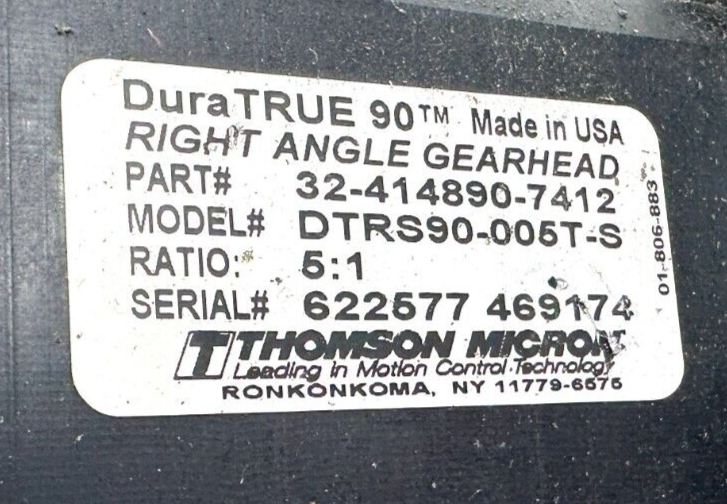 used Allen Bradley H-4030-M-H00AA Servo Motor DTRS90-005T-S - ALLEN BRADLEY