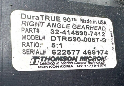 used Allen Bradley H-4030-M-H00AA Servo Motor DTRS90-005T-S - ALLEN BRADLEY