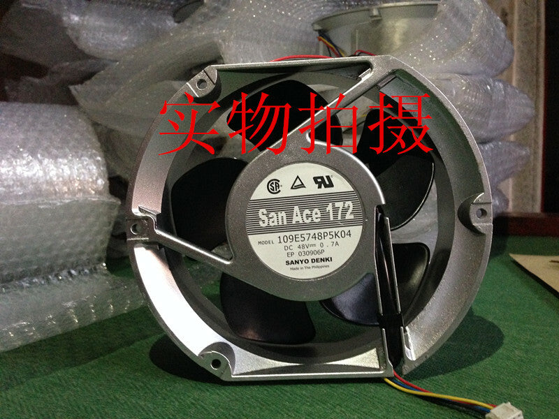 1pcs Sanyo 109E5748P5K04 17251 17CM 48V 0.7A cooling fan