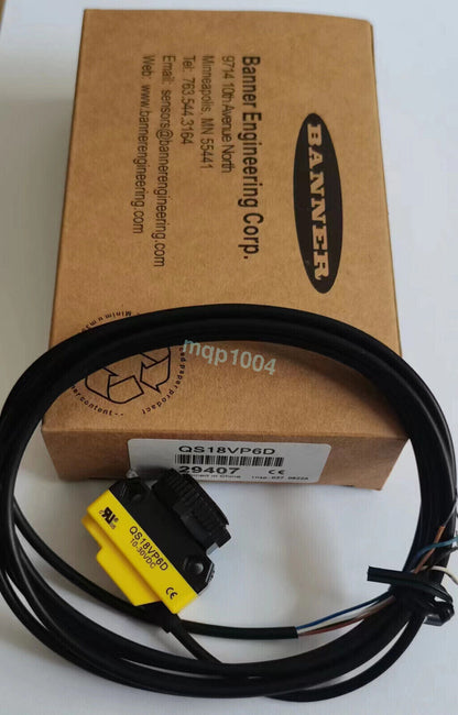 QS18VP6D Photoelectric Sensor - BANNER