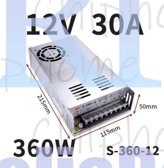 1PCS Meanwell S-360-12 V30A360W AC to DC switching power supply