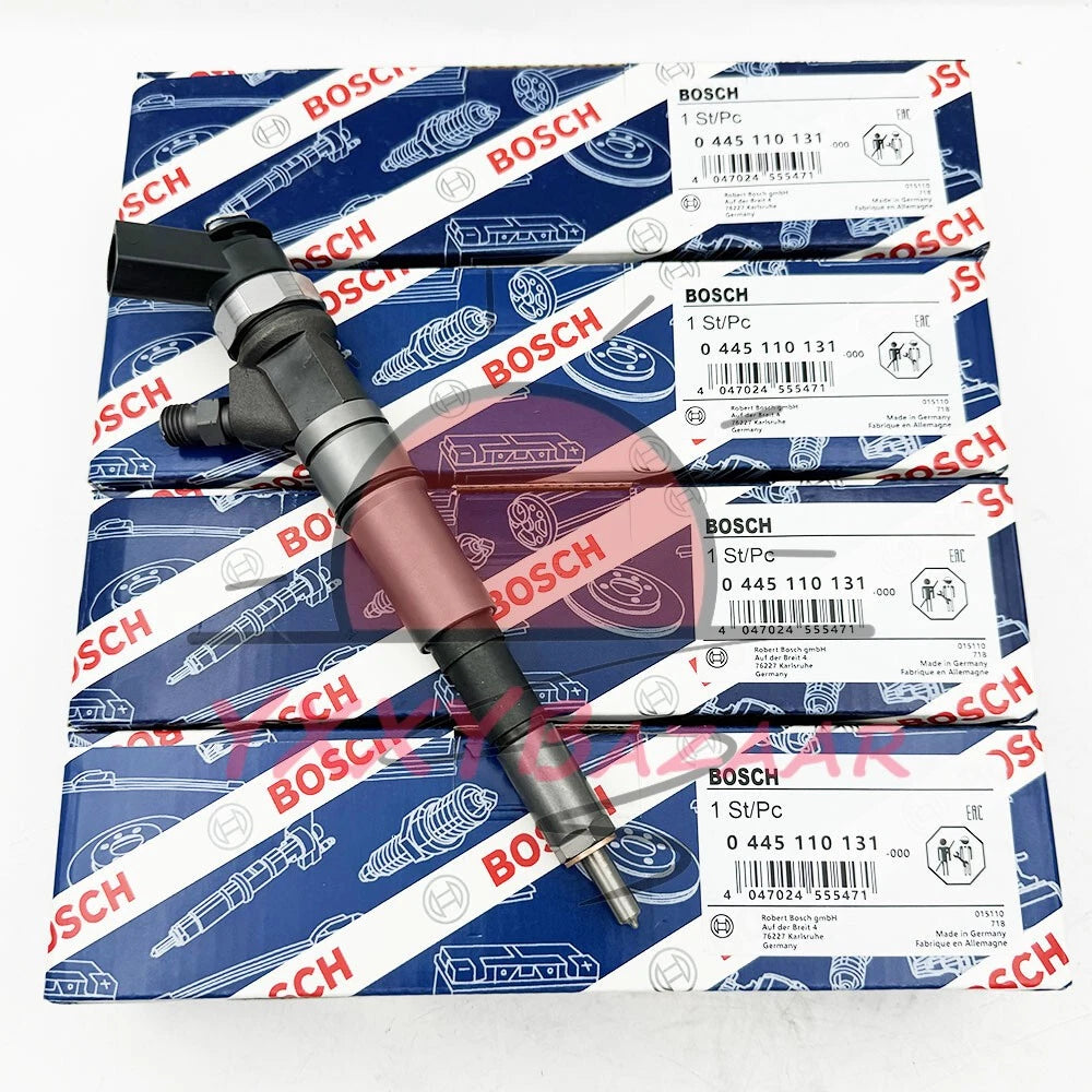 4x 7789661 Fuel Injector Fits For 0445110131 Bosch BMW 320d 330d 530d X3 X5 3.0d