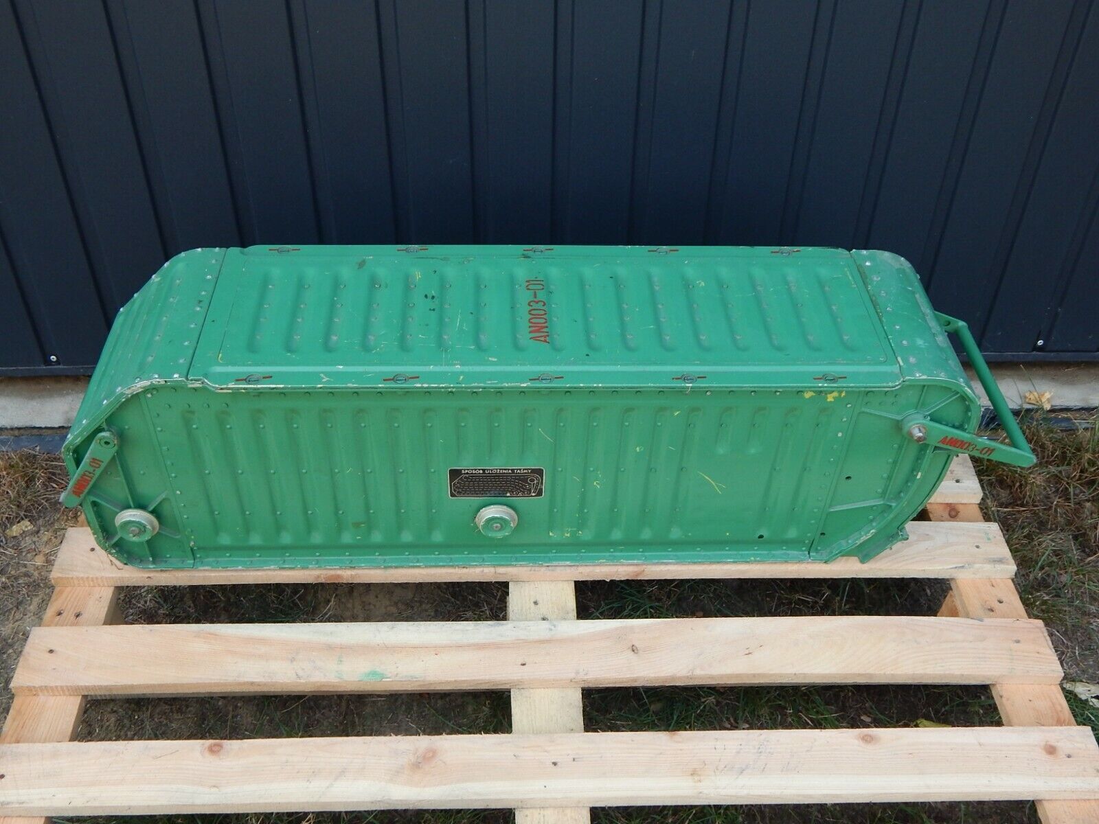 Big Metal Box for Decoration - Airplane Aircraft - KOEED