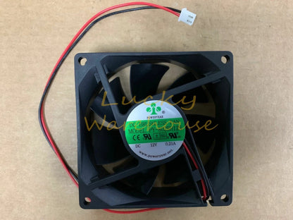 POWERYEAR FAN PY-8025H12S 12v 0.2A 8025 8CM 2 PIN