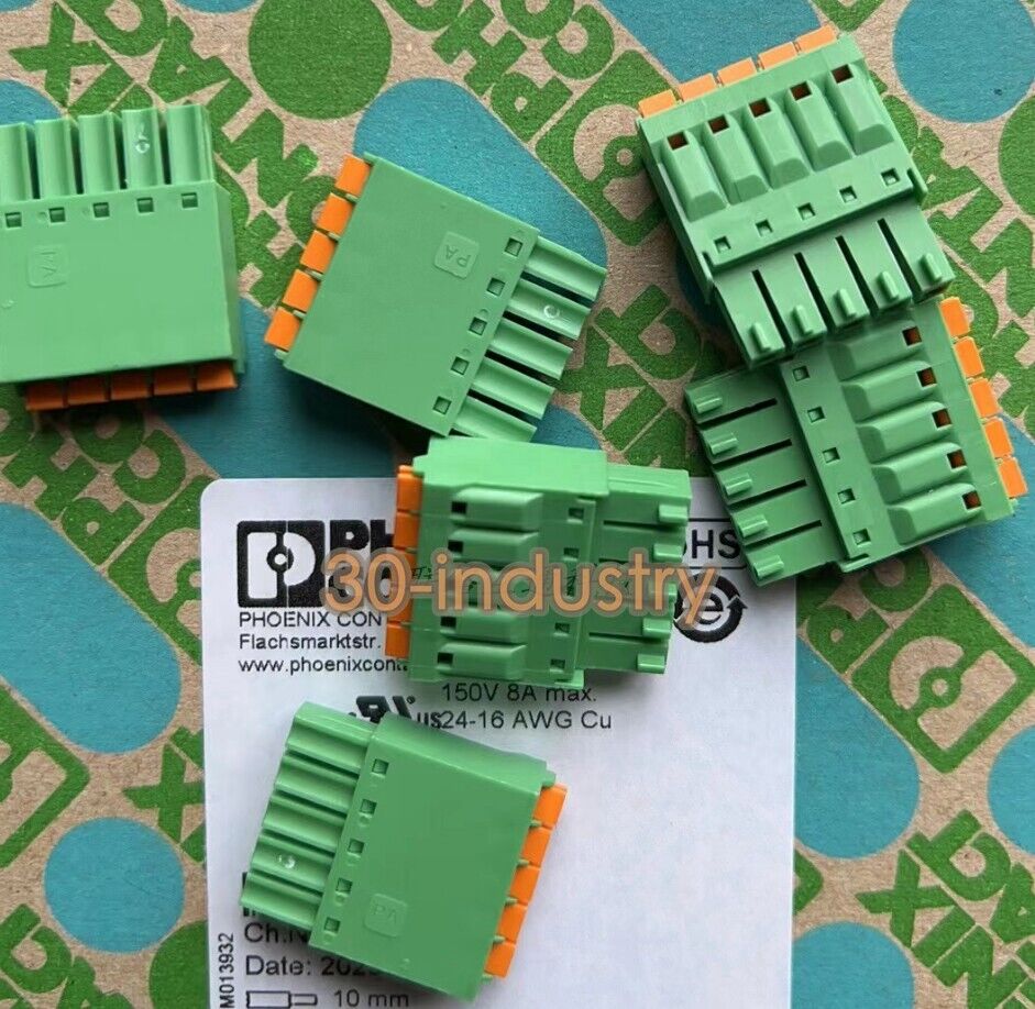 50pcs/pack FOR Phoenix FMC1.5/5-ST-3.5 Printed Circuit Board Connector 1952296 - KOEED
