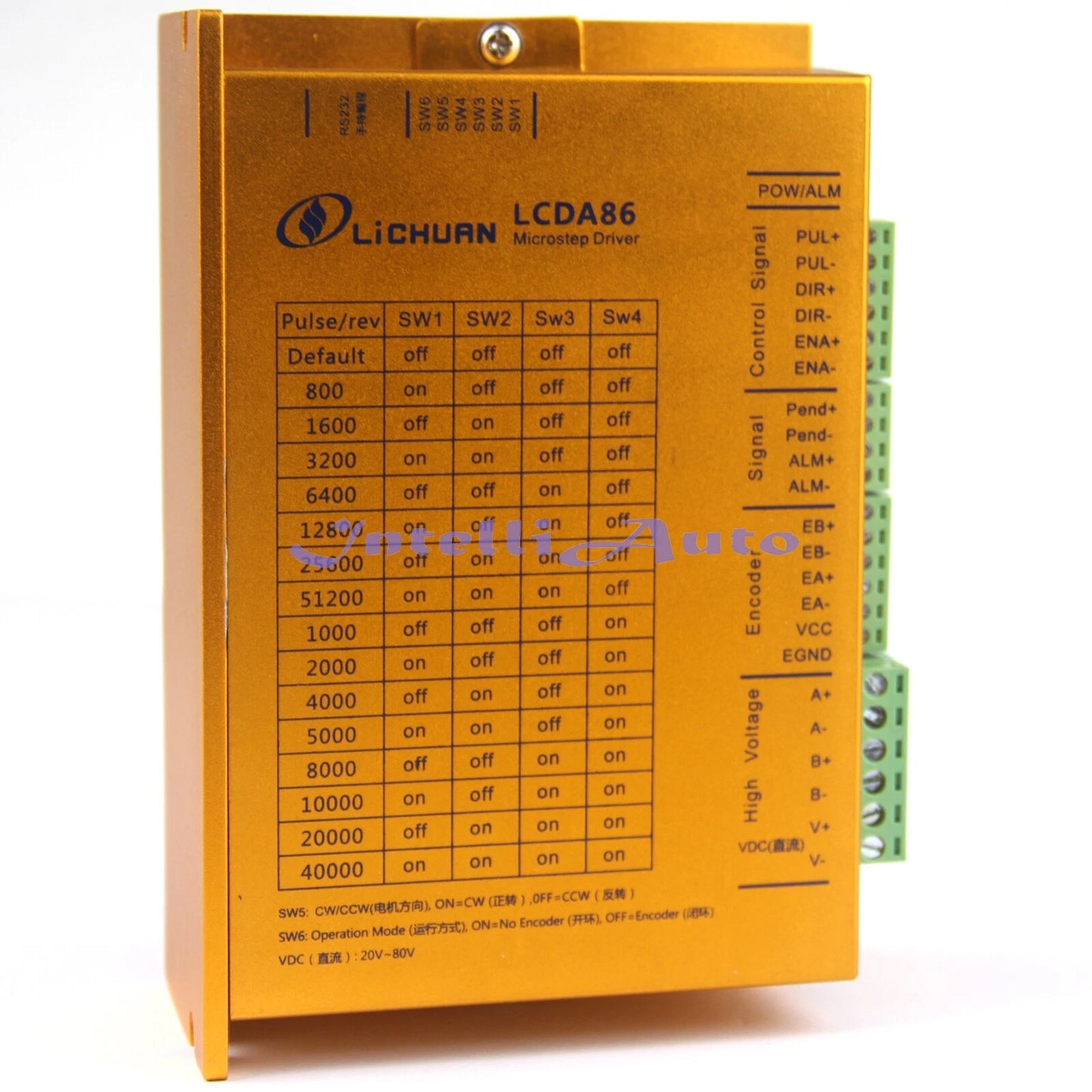 1PCS 30-100VDC 6A LCDA86 LCDA86H Servo closed loop driver - US Stock