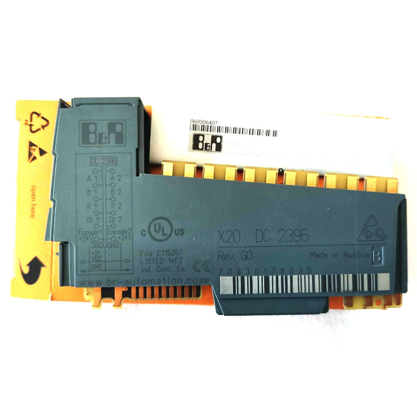B&R X20DC2396 PLC Module Ship - B&R - X20DC2396 - B&R