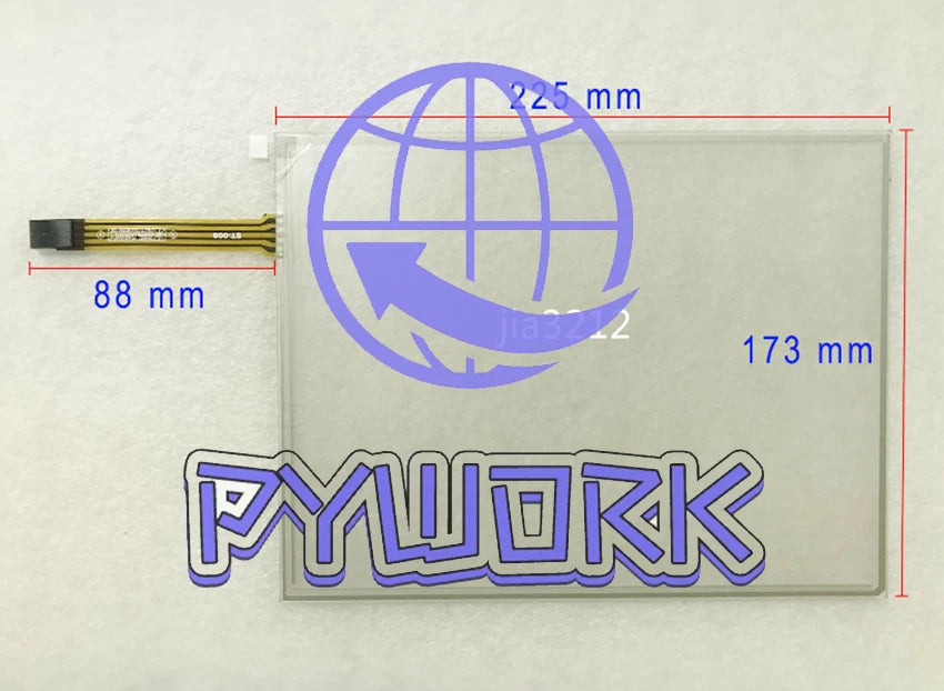 10.4" inch 4 wire Resistive Touch Panel 225x173mm 10.4" Digitizer Touch screen@1