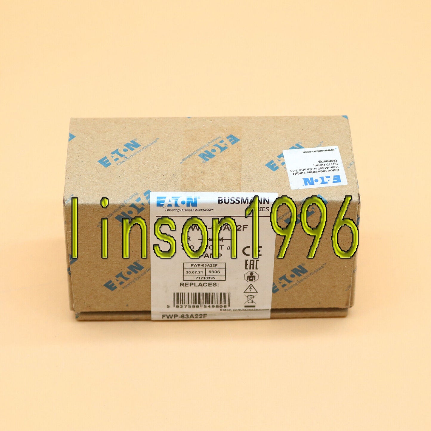 10-Piece/Box Bussmann EATON Fuse FWP-63A22F 700V Fast Ship - BUSSMANN EATON