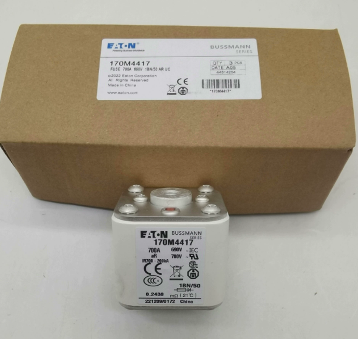 BUSSMANN 170M4417 Fuse - BUSSMANN