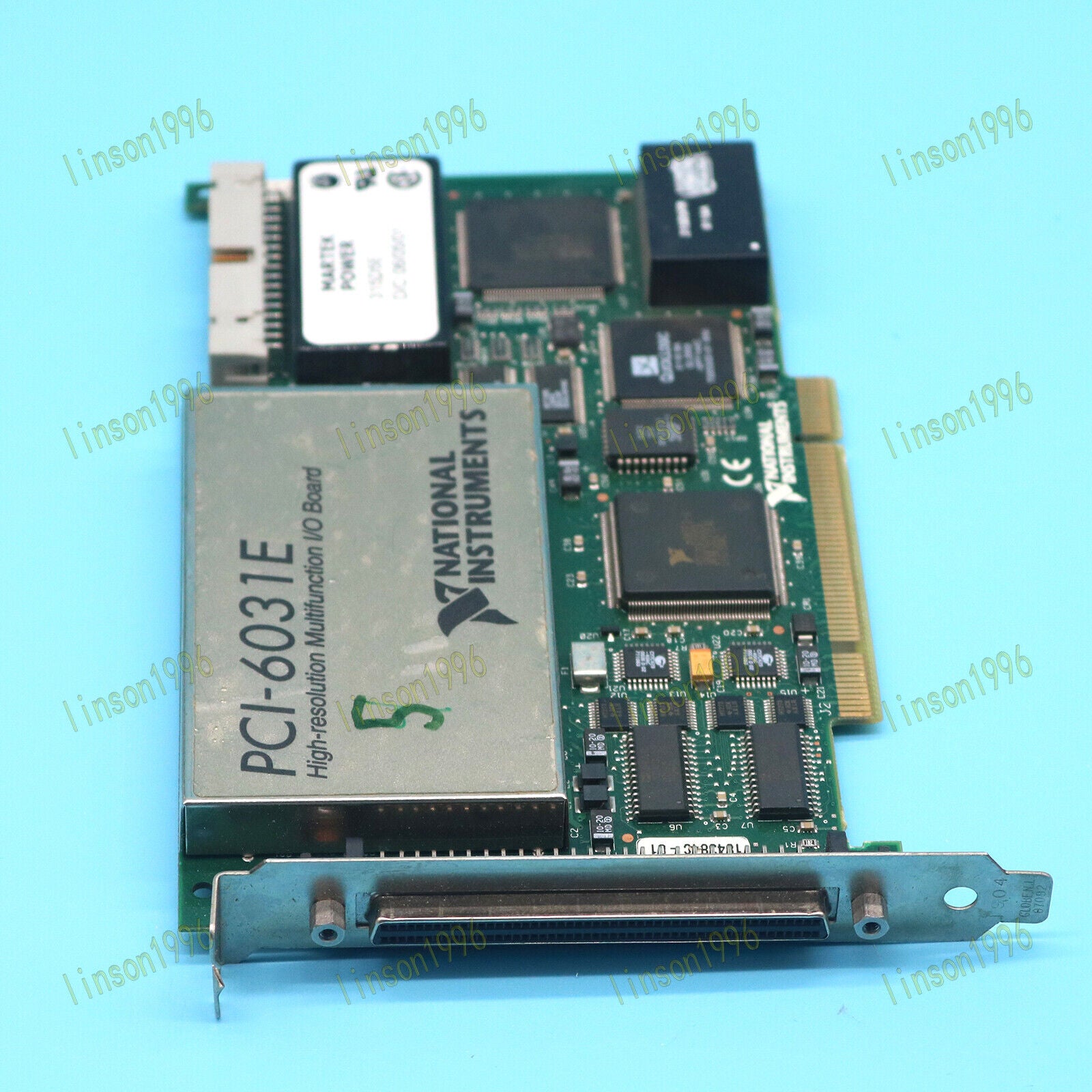 used  NI PCI-6031E Instrument Card Tested In Good NI