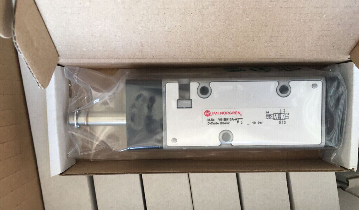 NORGREN V60A513A-A2 V60A513A-A213J Solenoid Valve ZX - New 1PCS - NORGREN