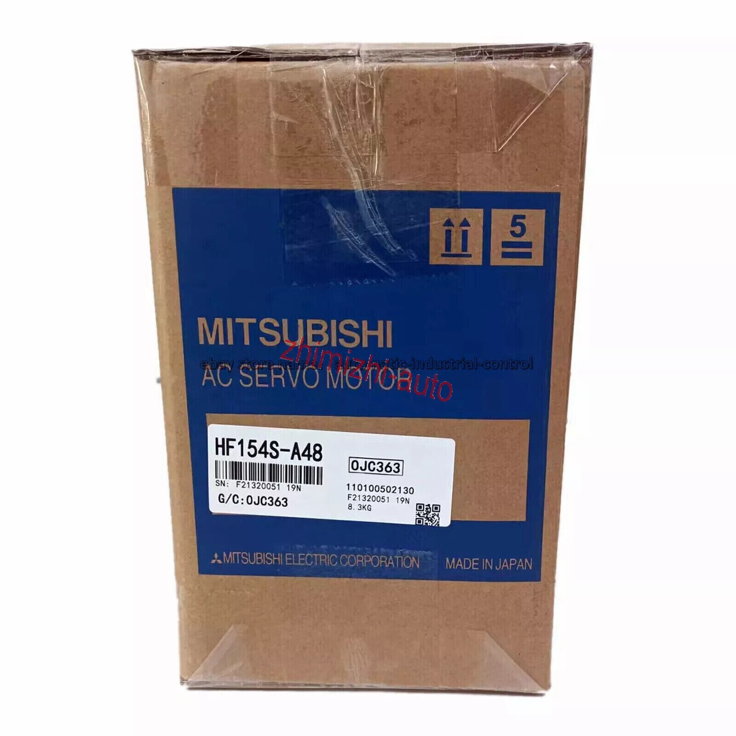 new 1PCS Mitsubishi HF154S-A48 AC Servo Motor In Box HF154SA48