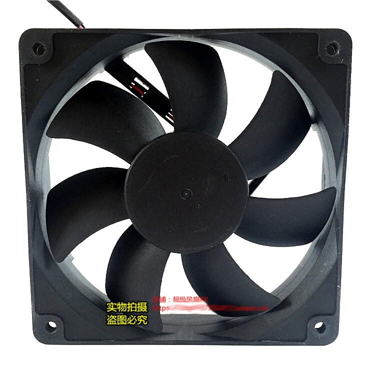 ADDA AD1212MS-A71GL 12025 12V 0.34A 12CM 2-Wire Silent High Airflow Cooling Fan