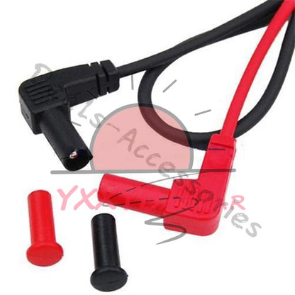 Multimeter Tweezers Capacitor Resistors Diodes Voltmeter Test Clip Meter Probe