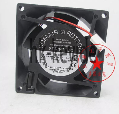 1PCS COMAIR ROTRON ST24B3 24V 3.4W Inverter cooling fan 80*80*32mm