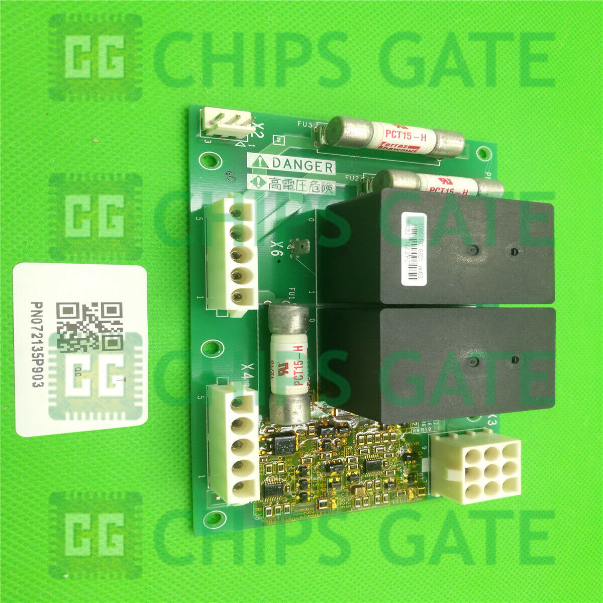 Schneider Inverter fan card fan board PN072135P903 - SCHNEIDER
