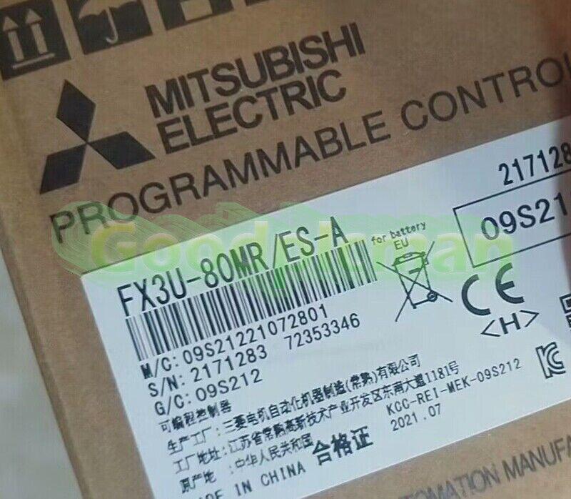 FX3U-80MR/ES-A MITSUBISHI PLC PROGRAMMABLE CONTERLLER MODULE FX3U-80MR/ES-A